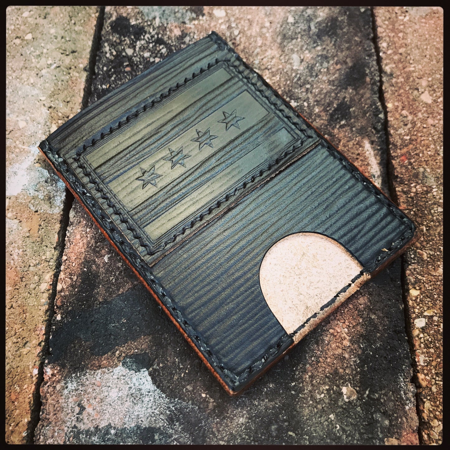Chicago Flag Card Wallet